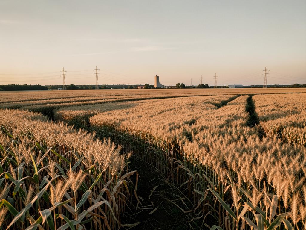 Agricultural and energy infrastructure in the Midwest