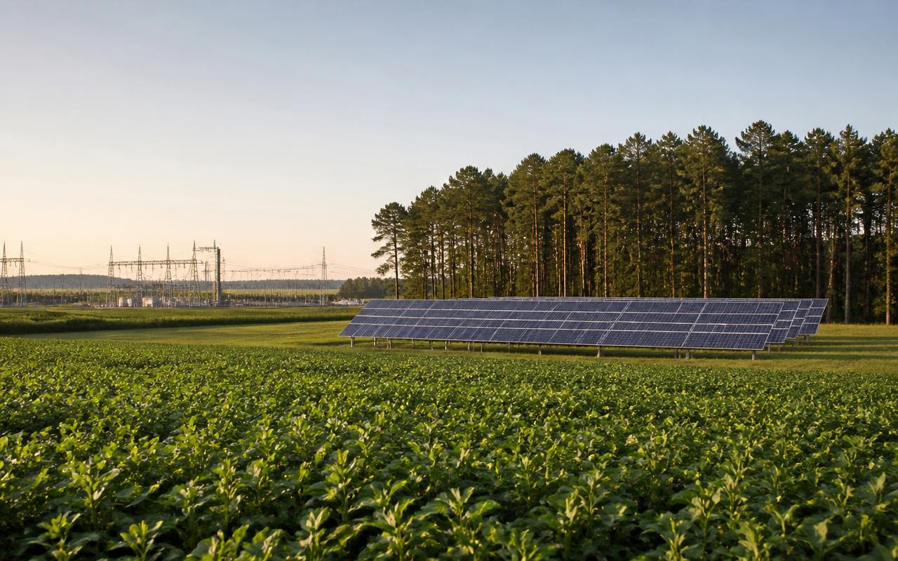 Community solar and agricultural infrastructure in the South